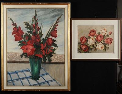 Lotto di Due Nature Morte Diverse