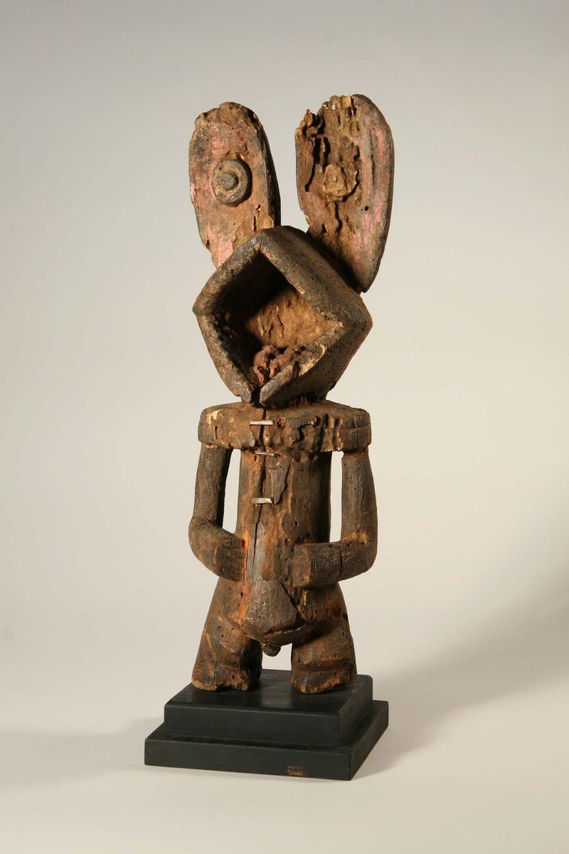 Figura teriomorfa, Mambila (Camerun)  - Auction African Art - Cambi Casa d'Aste