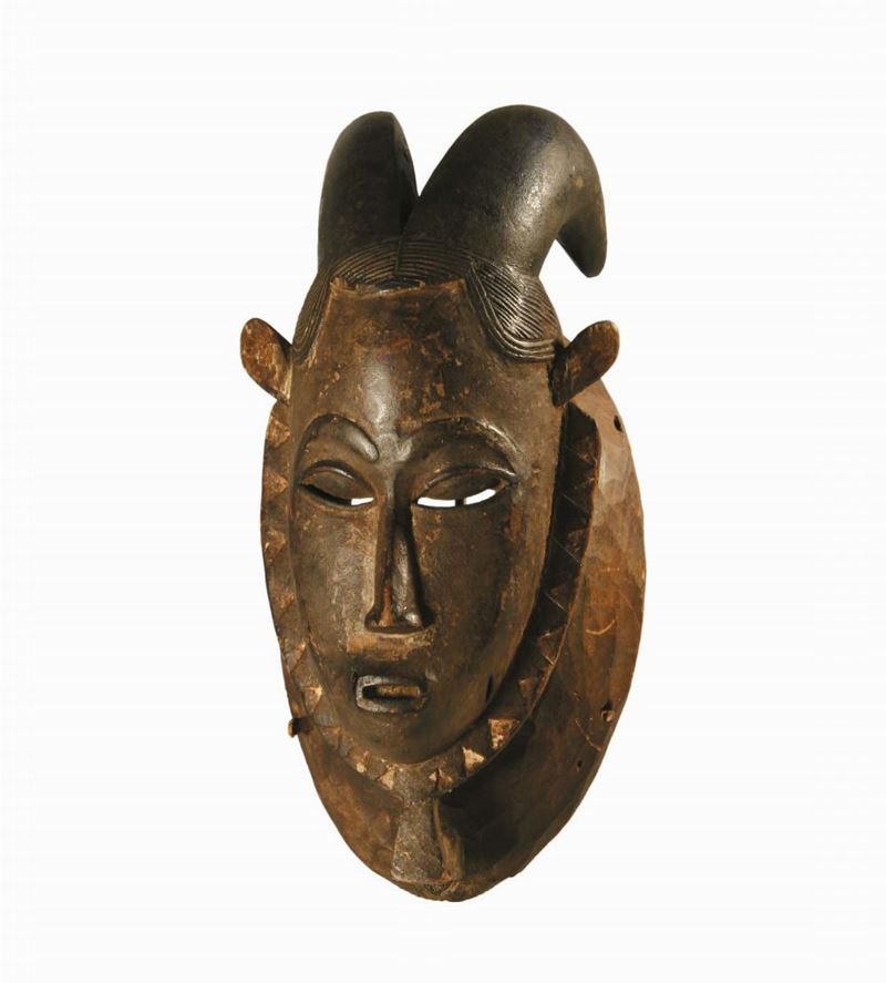 Maschera, Yaouré (Costa d'Avorio)  - Asta Arte Africana - Cambi Casa d'Aste