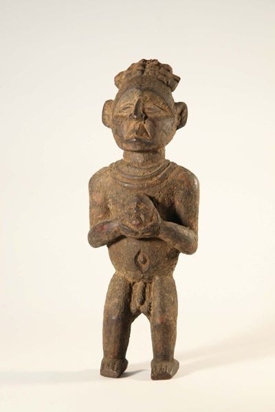 Figura Magica con Nicchia Integra sulla Schiena, Bamun (camerun)