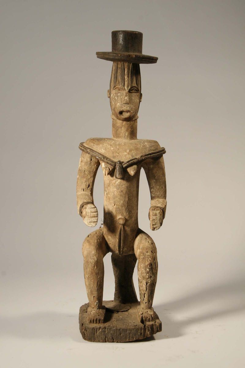 Figura femminile, Urhobo (Nigeria)  - Auction African Art - Cambi Casa d'Aste