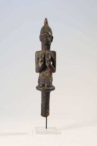 Scettro per il Culto di Eshu, Yoruba (nigeria)