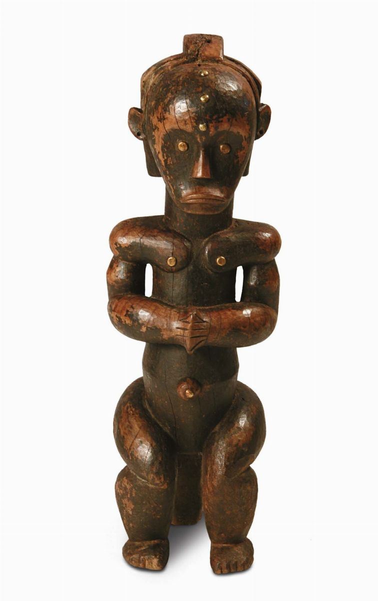 Guardiano di reliquiario (byeri), Fang (Gabon)  - Asta Arte Africana - Cambi Casa d'Aste