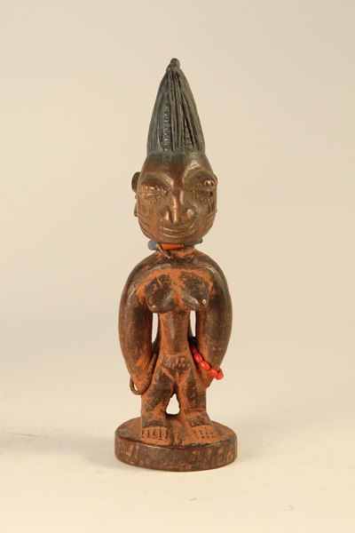 Figura di Gemello Ibeji, Yoruba, Villaggio di Oshogbo (nigeria)