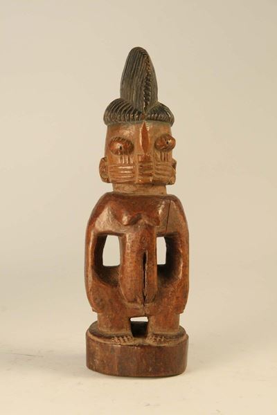 Figura di Gemello Ibeji, Yoruba, Villaggio di Ogbomosho (nigeria)