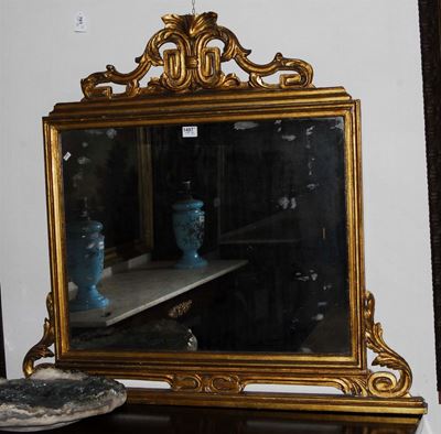 Caminiera in Legno Dorato