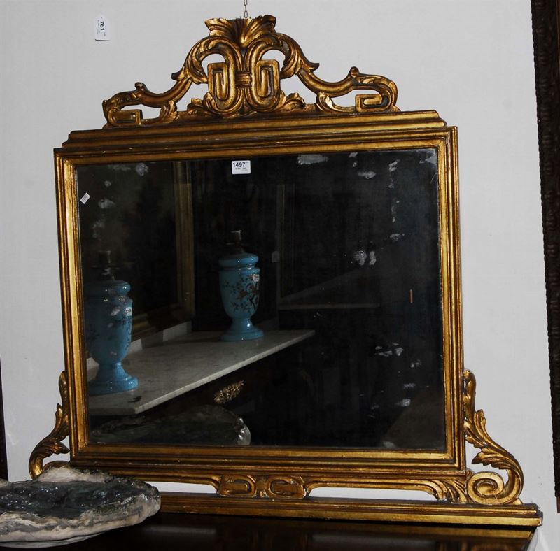 Caminiera in legno dorato  - Auction Antiques and Old Masters - Cambi Casa d'Aste