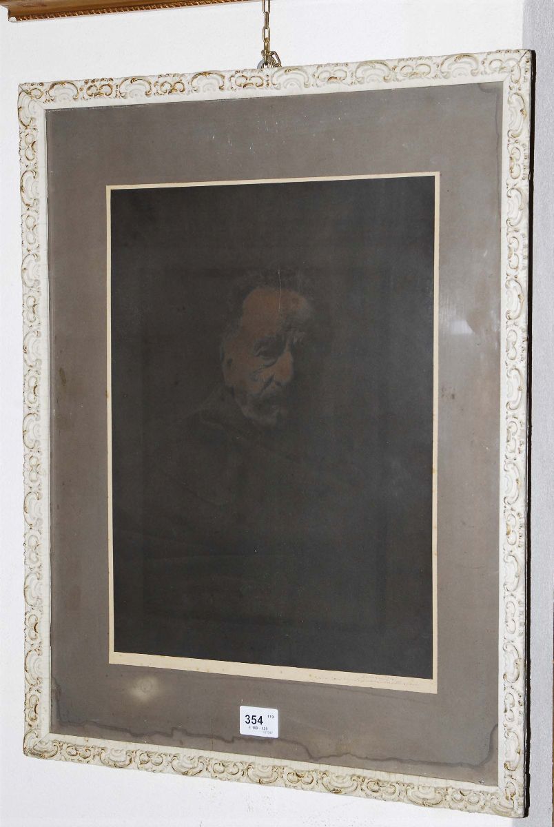 Lorenzo Delleani (1840-1908)autoritratto, 1903