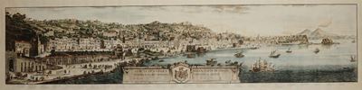 Veduta di Napoli dalla Parte di Chiaia