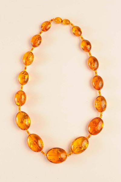Collana in Ambra Baltica