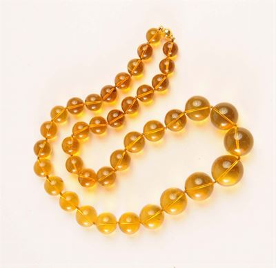 Collana in Ambra Domenicana