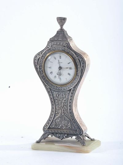 Orologio da Scrivania in Argento
