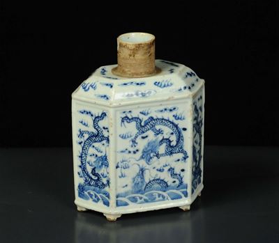 Fiasca in Porcellana, Cina XX Secolo