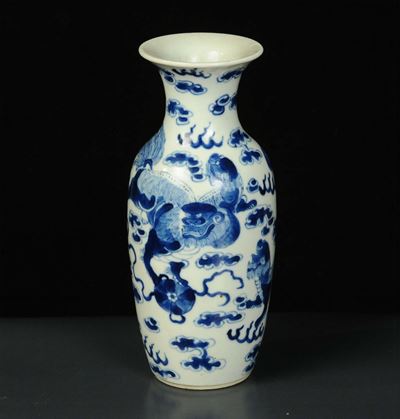 Vaso in Porcellana, Cina XX Secolo