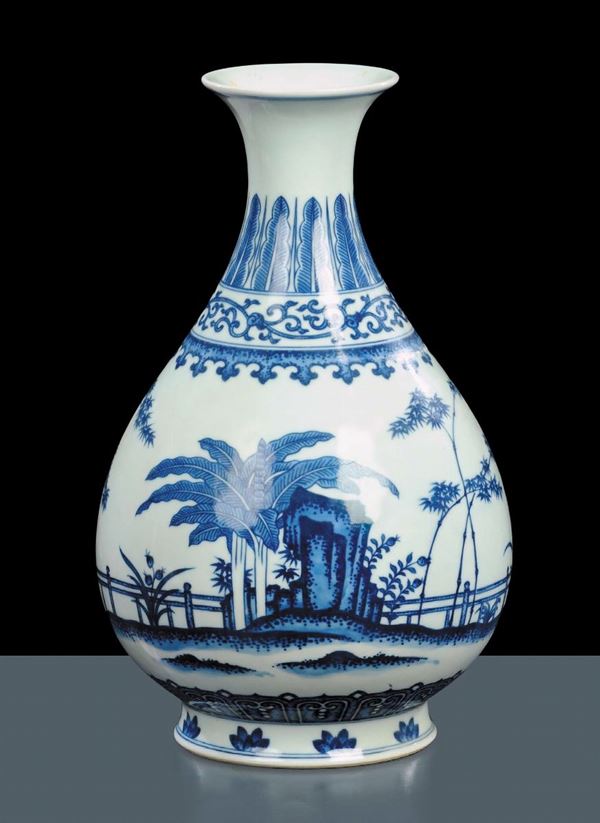 Vaso in porcellana, Cina stile Chien Long