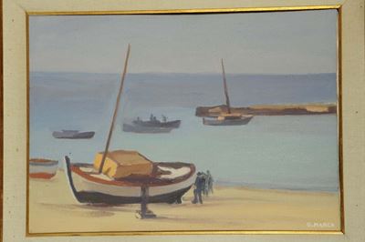 Giovanni March (1894-1974)veduta Marina