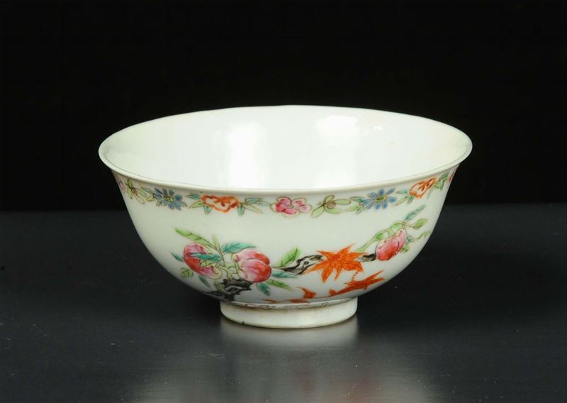 Ciotolina da tè in porcellana, Cina  - Asta Arte Orientale - Cambi Casa d'Aste