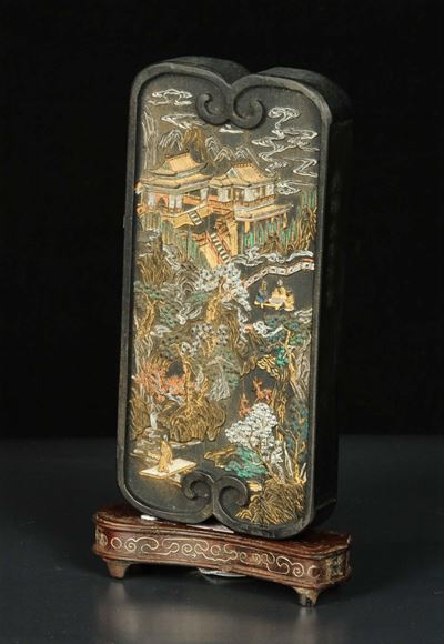 Tavoletta di Inchiostro, Cina XIX Secolo