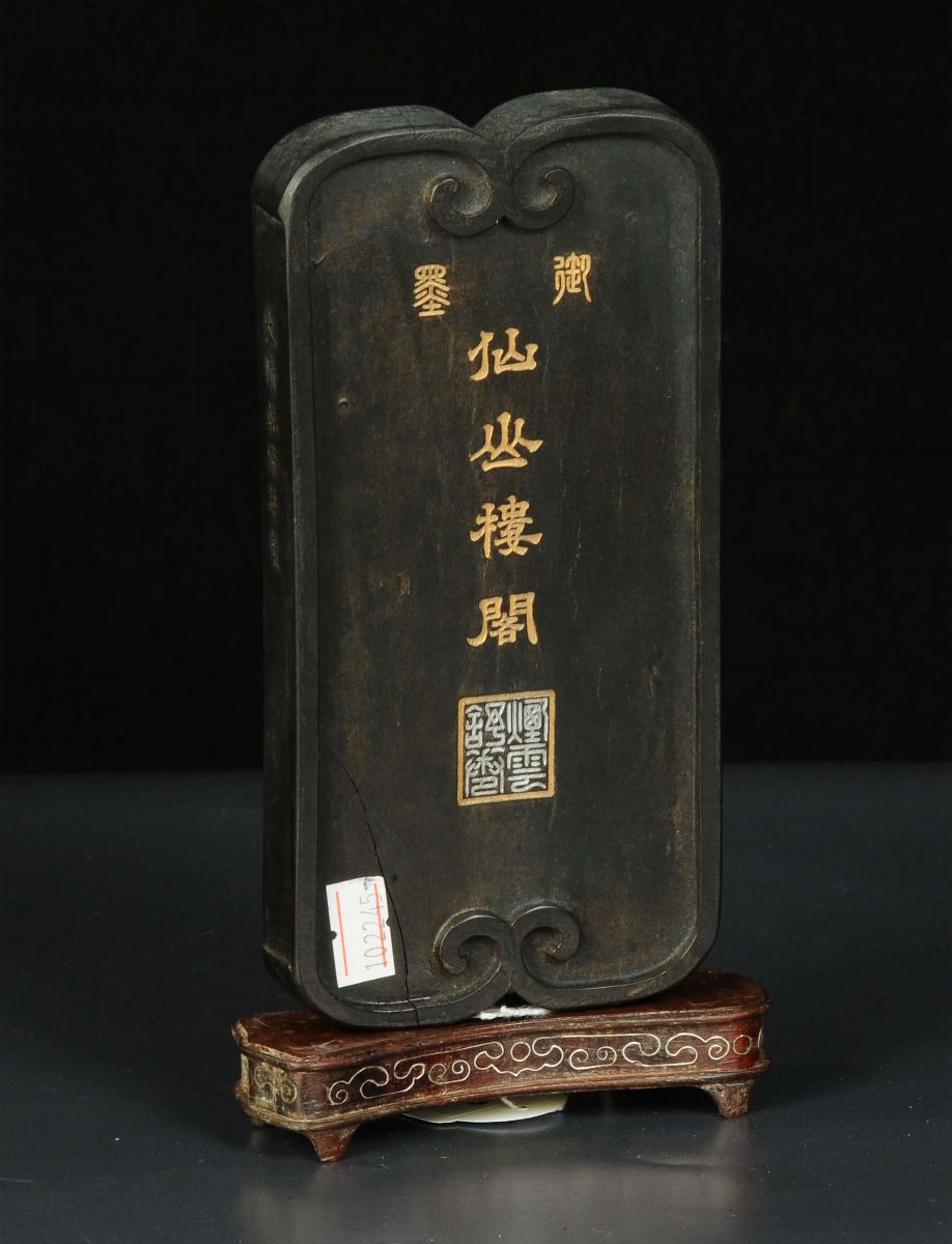 Tavoletta di Inchiostro, Cina XIX Secolo
