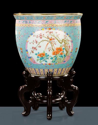 Vaso per Pesci in Porcellana, Cina