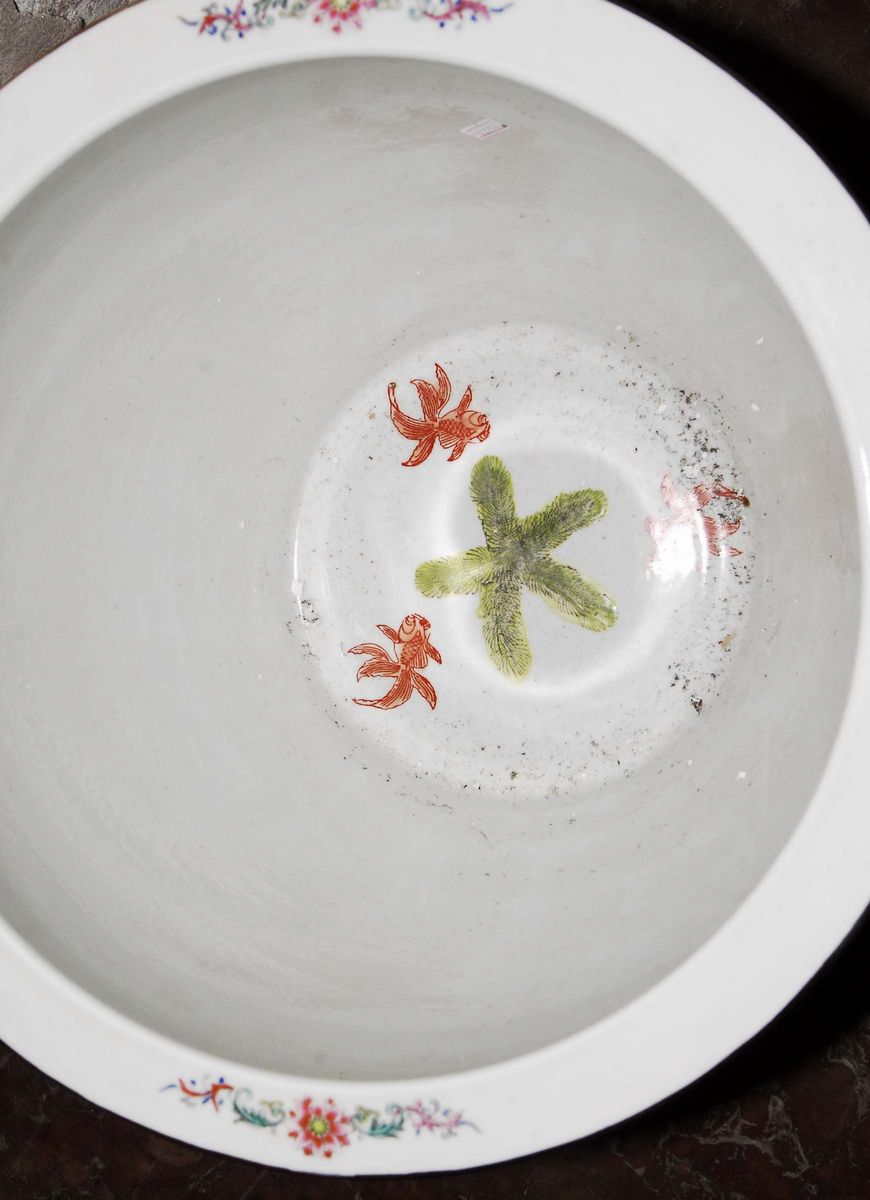 Vaso per Pesci in Porcellana, Cina
