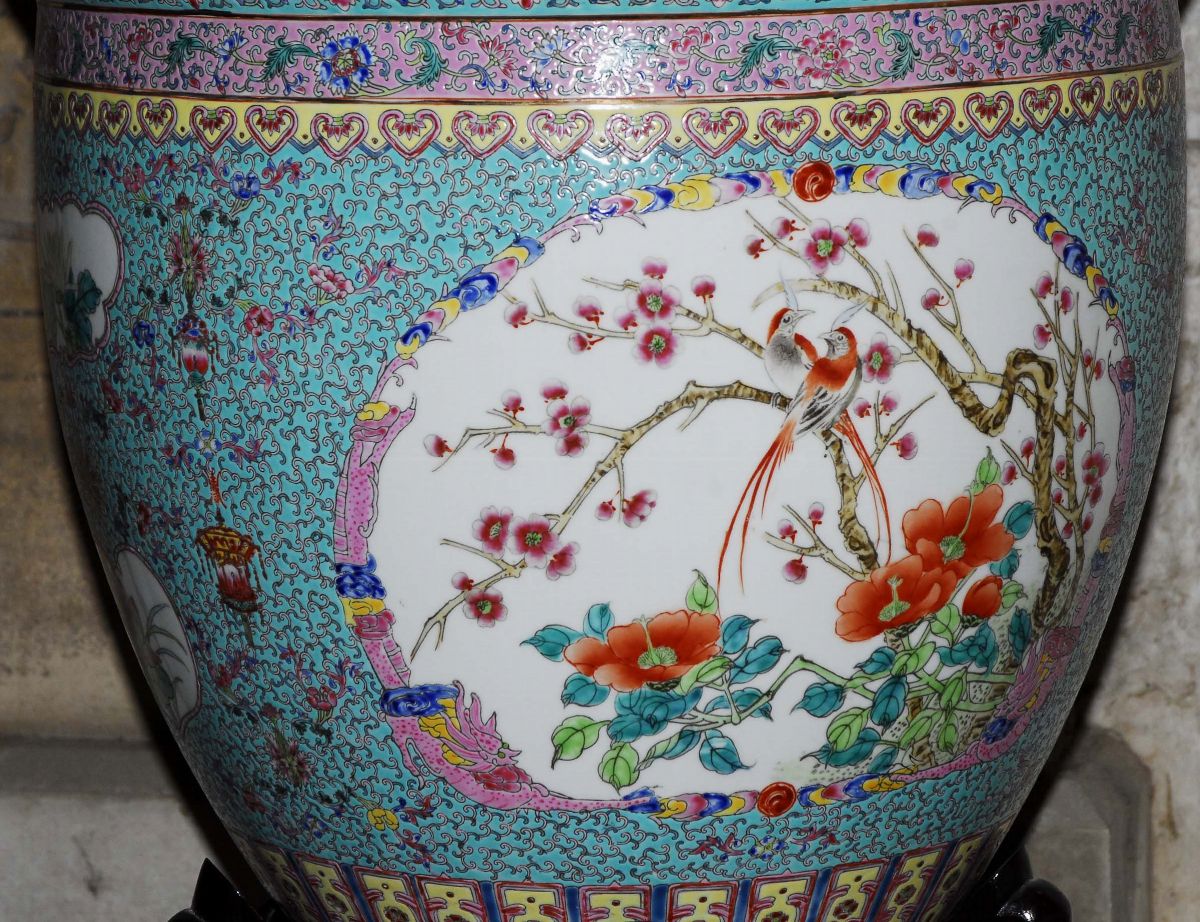 Vaso per Pesci in Porcellana, Cina