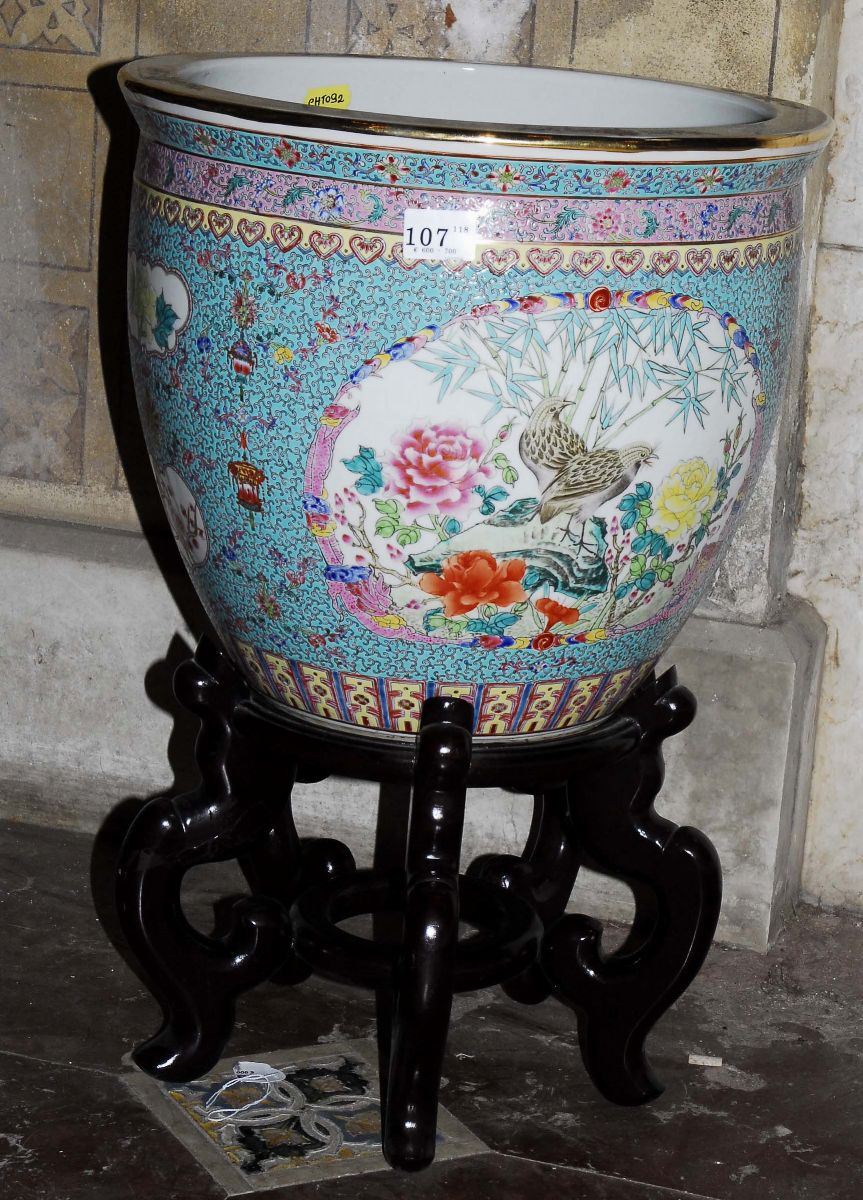 Vaso per Pesci in Porcellana, Cina