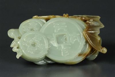 Scultura in Giada Celadon, 1950 Circa