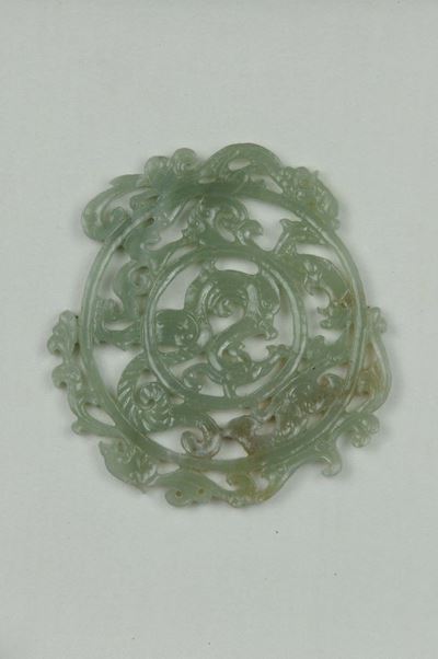 Medaglione in Giada, Cina