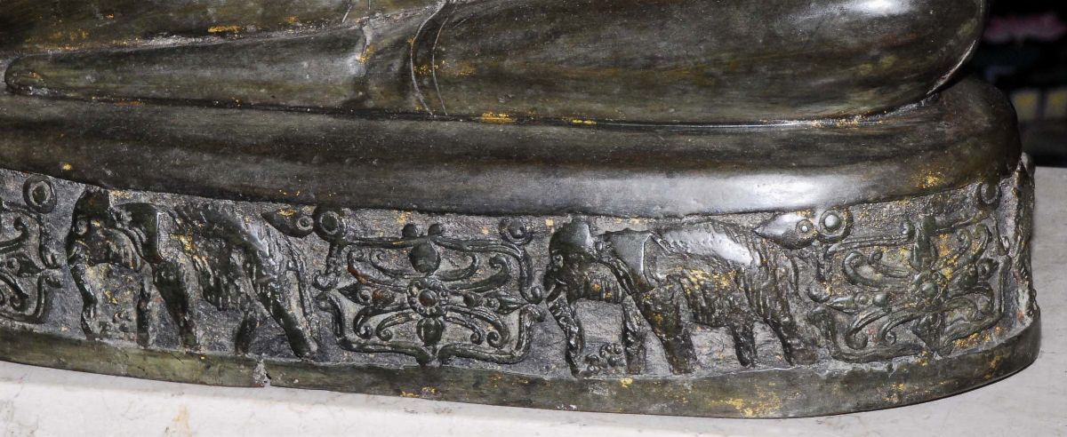 Buddha Seduto in Bronzo, Tailandia XVIII Secolo
