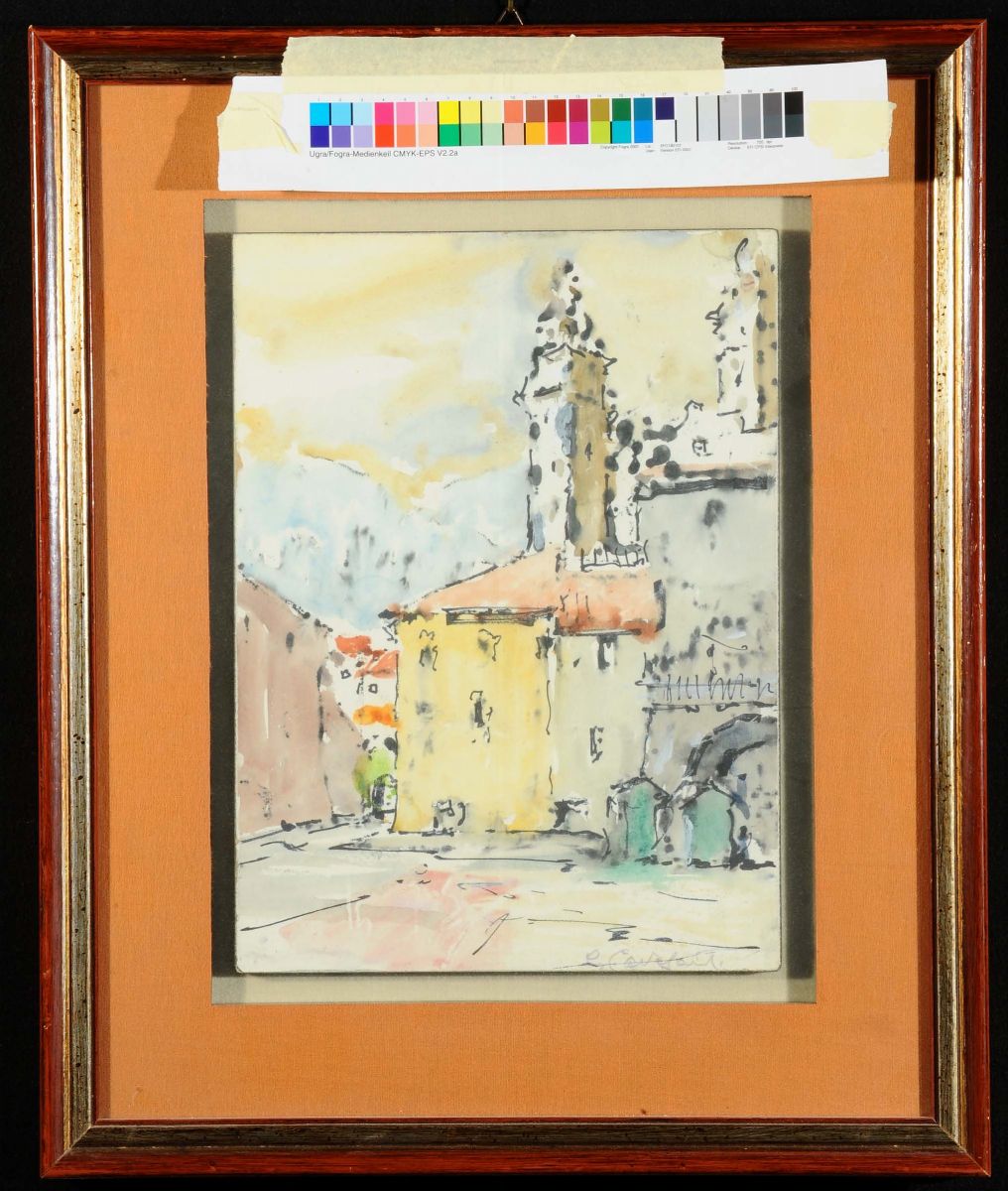 Giuseppe Cavasanti (1895-1980)veduta di Piazza