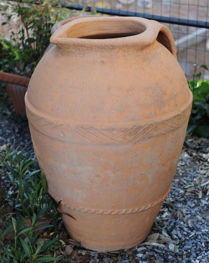Orcio in terracotta  - Auction Antiques and Old Masters - Cambi Casa d'Aste