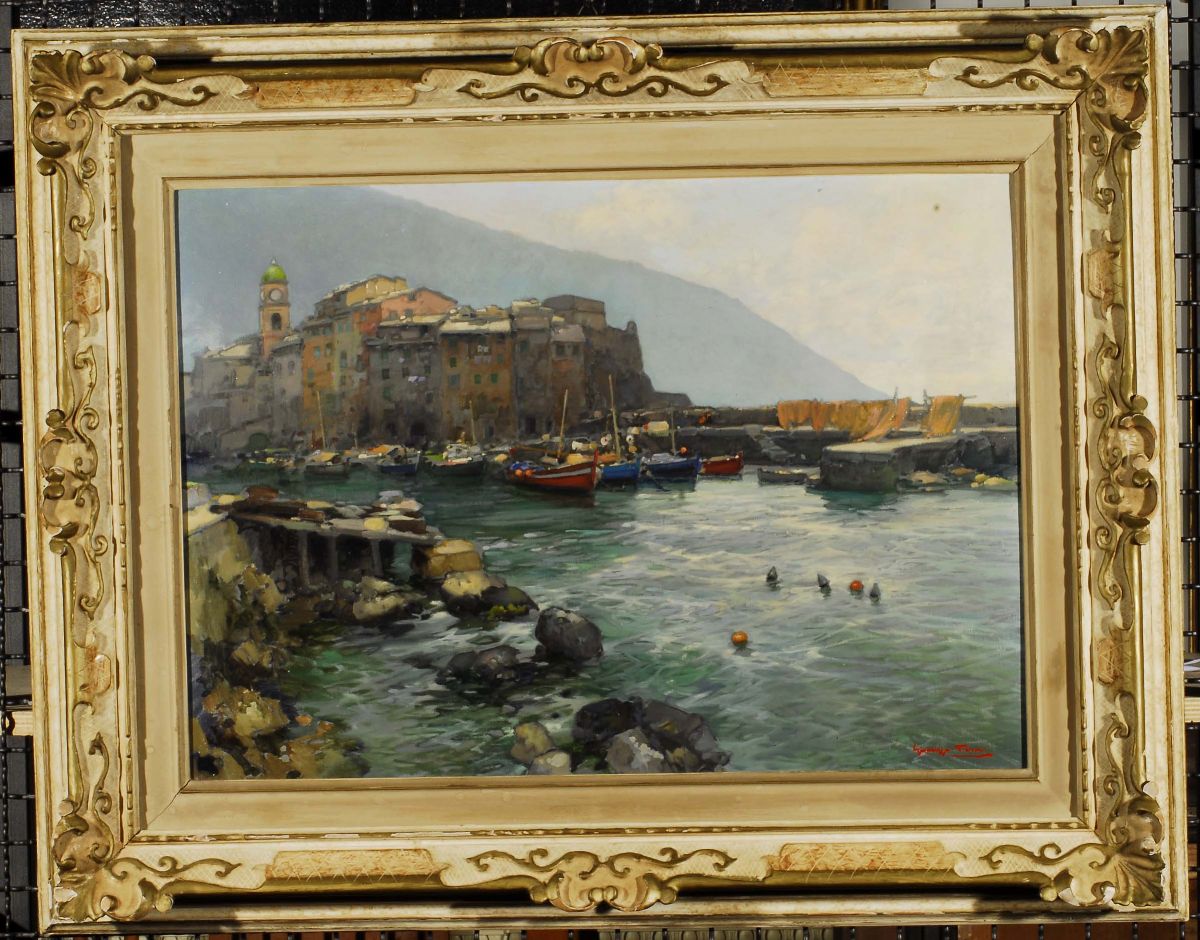 Giuseppe Pesa (1928-1992)il Porto di Camogli