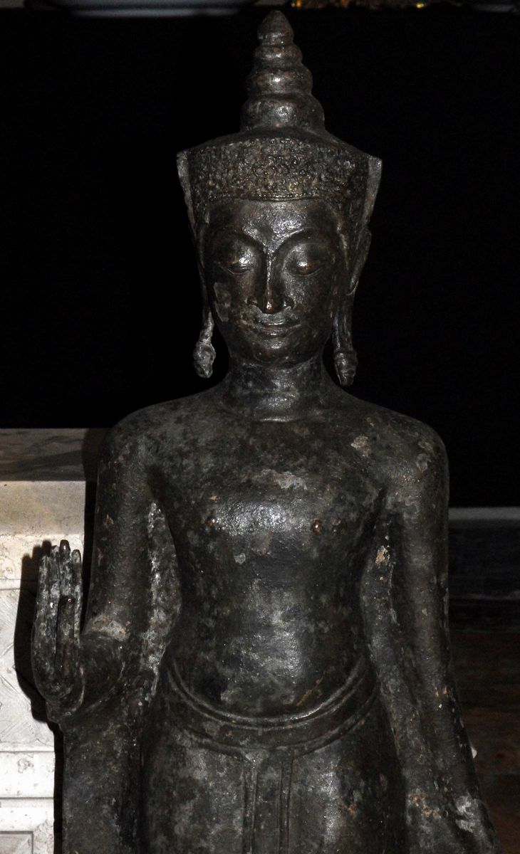 Bodisattwa in Bronzo, Tailandia, Copia del XVIII Secolo