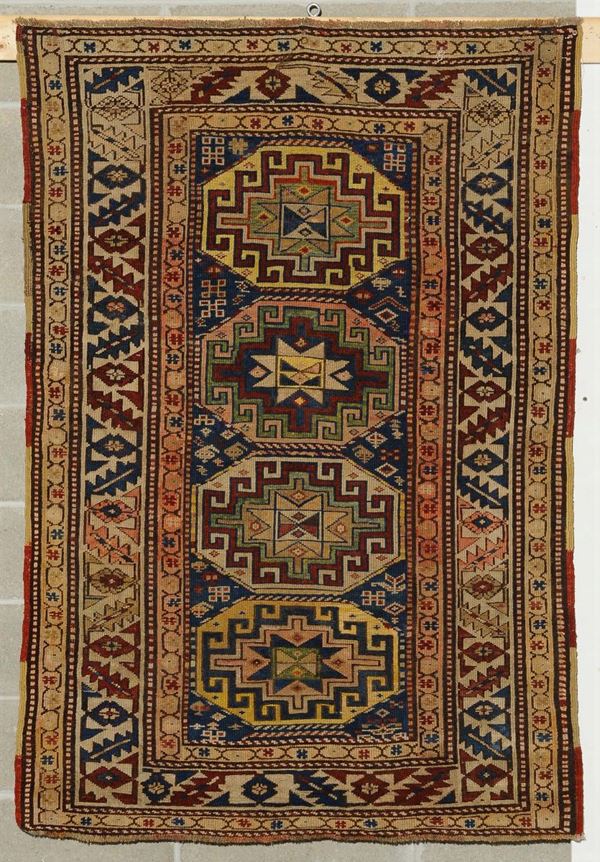 Tappeto caucasico Shirvan,  fine XIX secolo