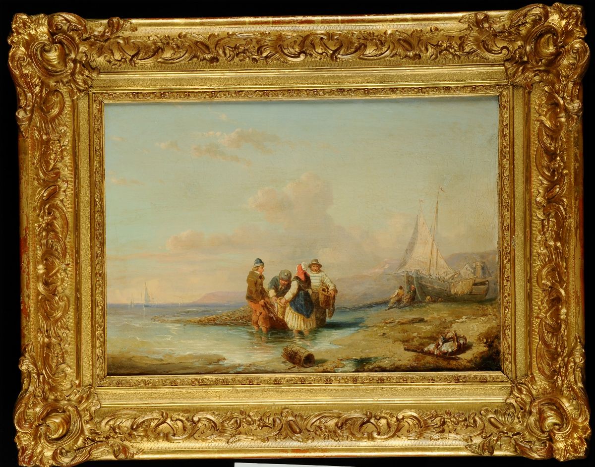 Anonimo del XIX Secolopescatori