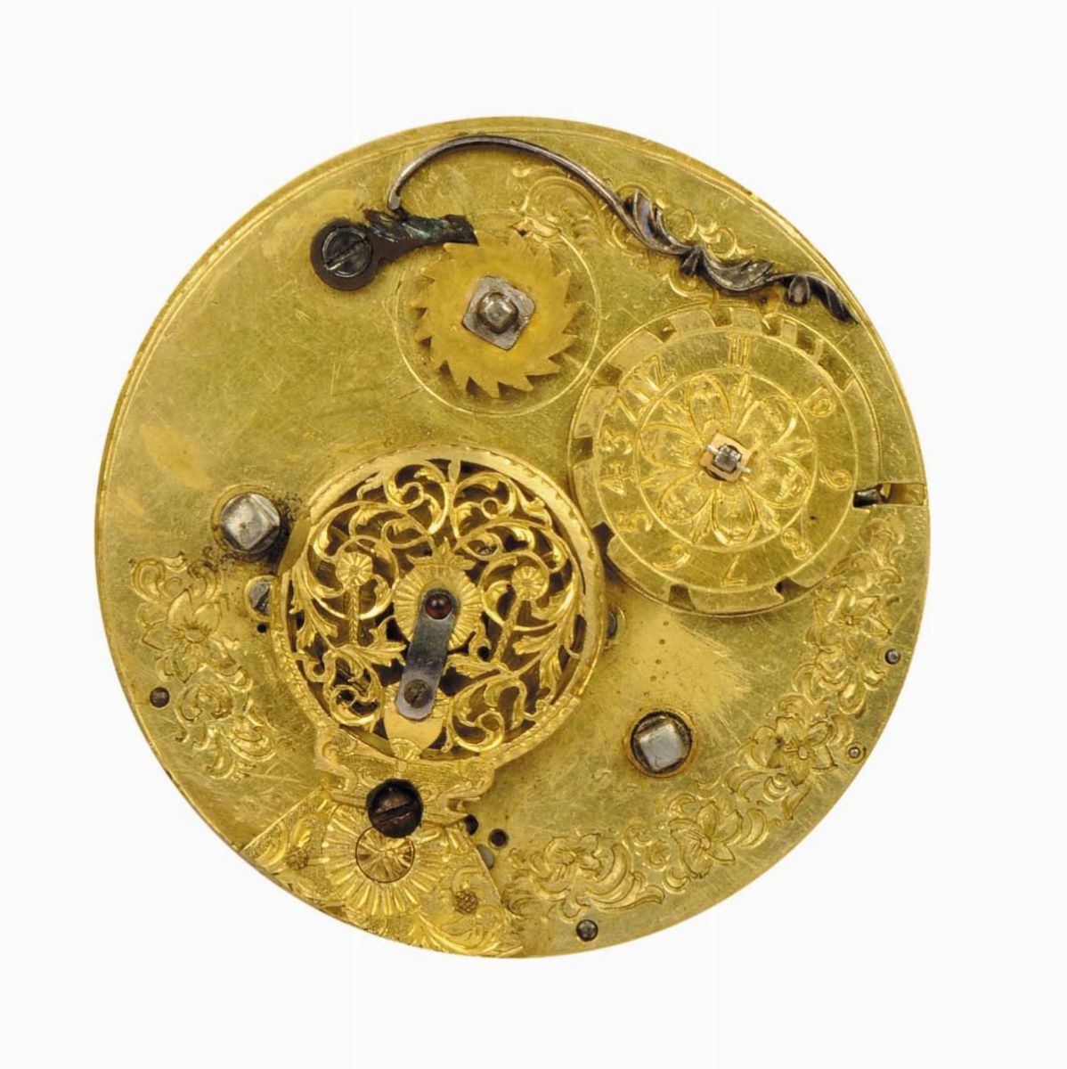 Orologio Rinascimentale Astronomico con Automi Raffigurante Fortezza Medievale, Germania Ausburg ...