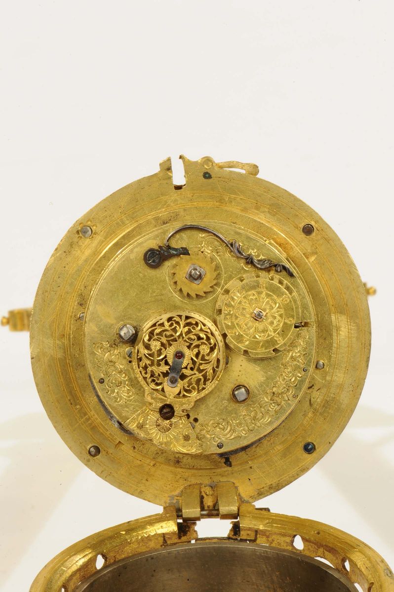 Orologio Rinascimentale a Calvario, Germania Ausburg 1590-1620