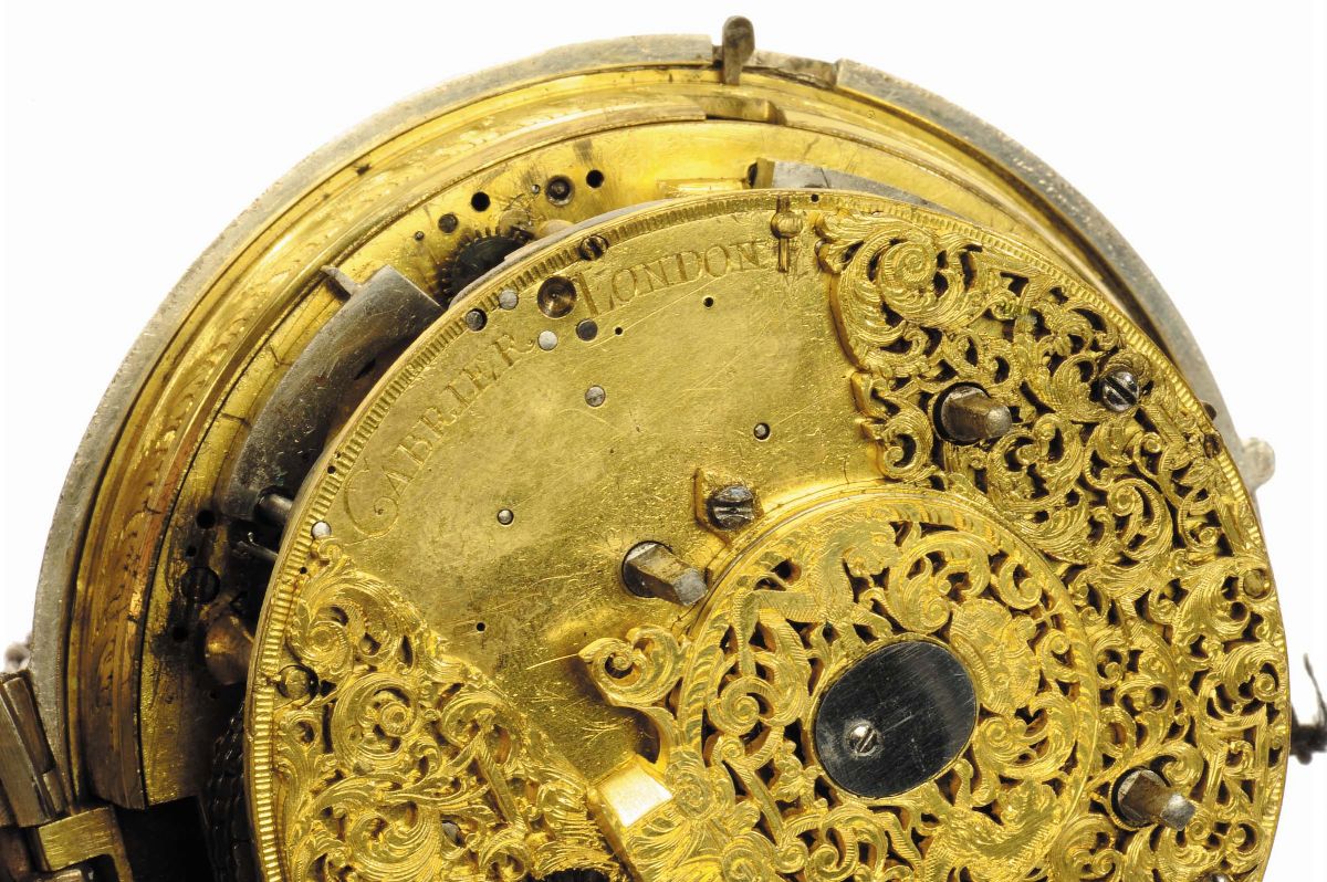 Orologio da Carrozza Firmato Gabrier London, 1720-1740