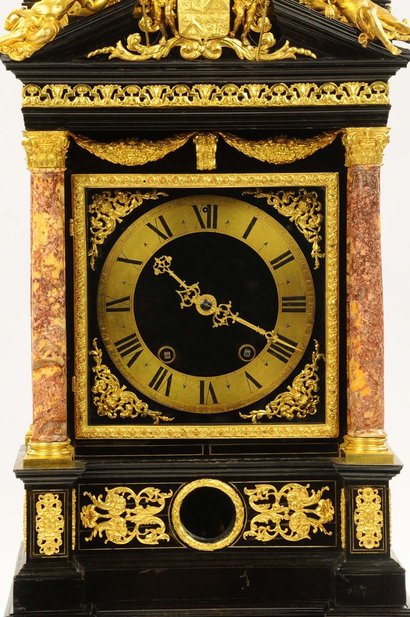 Orologio Religieuse Monumentale Firmato Balthasar Martinot a Paris, Francia XVII Secolo