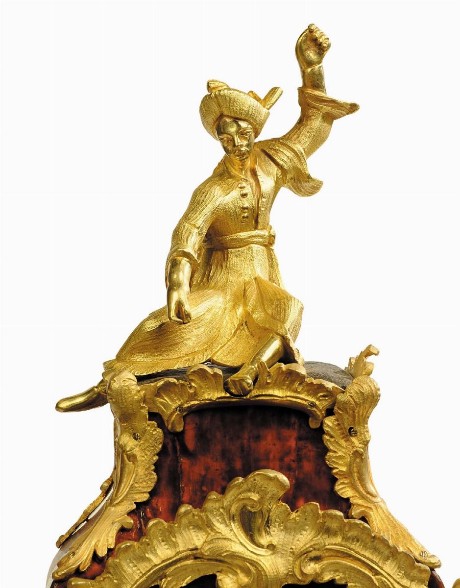 Orologio a Cartel con Carillon, Francia XVIII Secolo