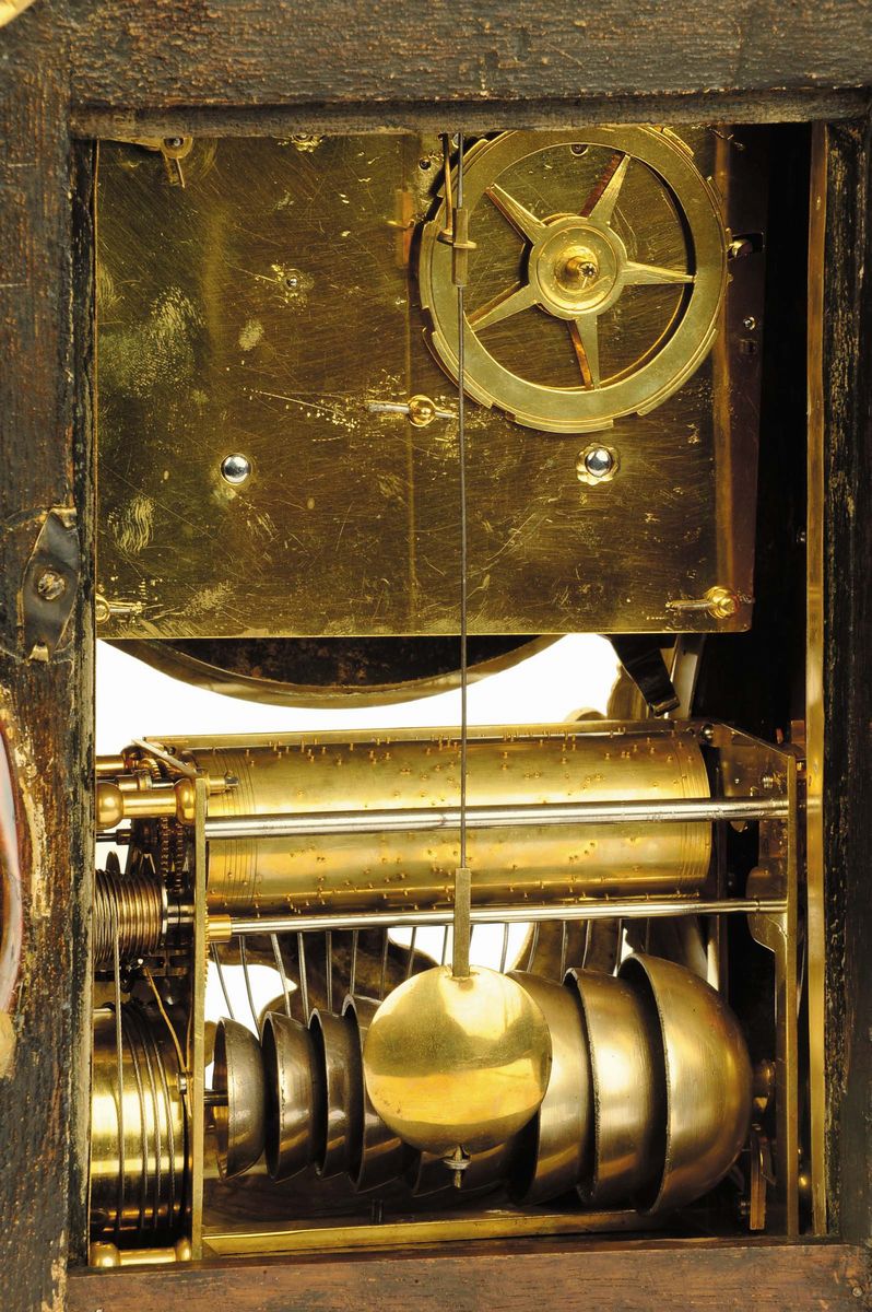 Orologio a Cartel con Carillon, Francia XVIII Secolo