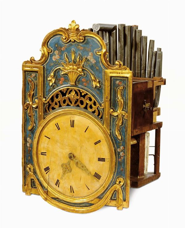 Grande orologio ad organo, Germania Foresta Nera XVIII secolo