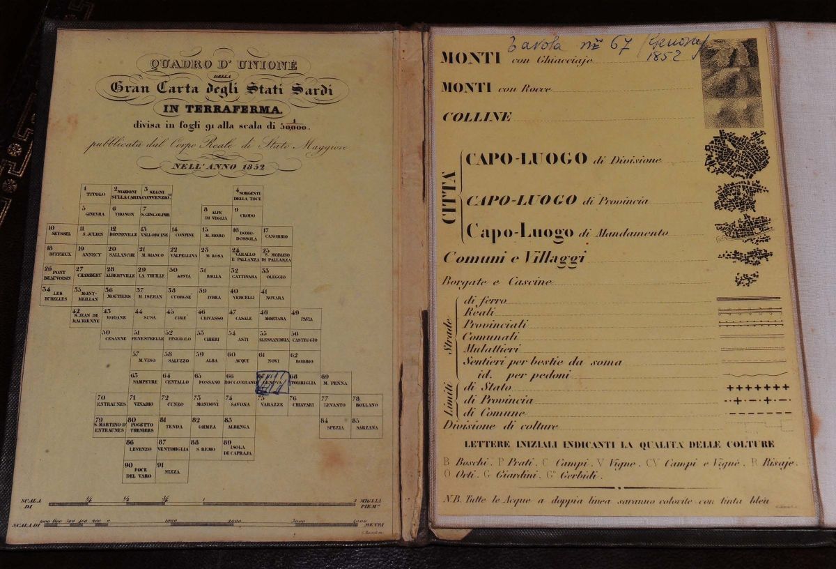 Grancarta degli Stati Sardi N. 67 Genova