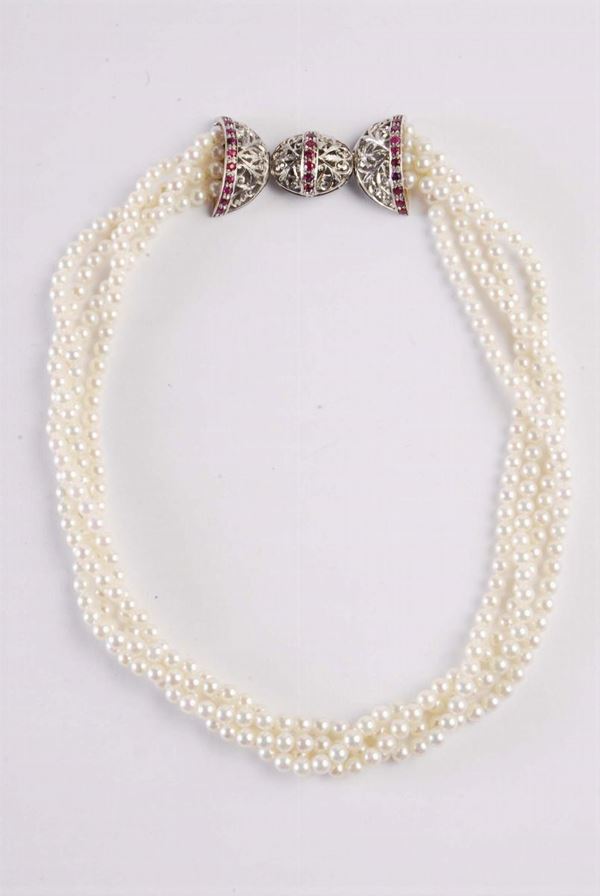 Collana di perle Akoya