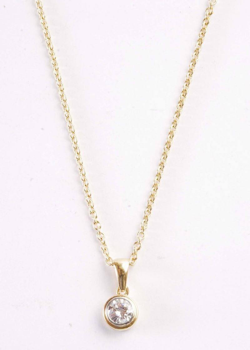 Diamante taglio brillante  - Asta Orologi e Gioielli Antichi e Contemporanei - Cambi Casa d'Aste