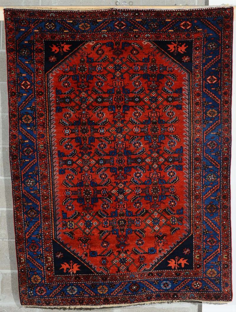 Tappeto persiano Ferahan, inizio XX secolo  - Auction Ancient Carpets - Cambi Casa d'Aste