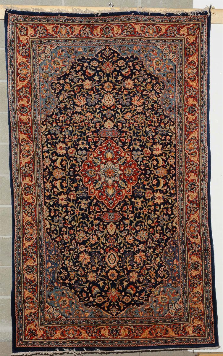 Tappeto persiano Kesham, inizio XX secolo  - Auction Ancient Carpets - Cambi Casa d'Aste