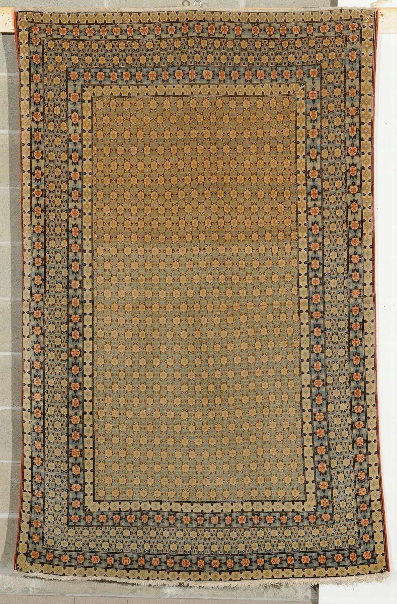 Tappeto persiano Kum, metà XX secolo  - Auction Ancient Carpets - Cambi Casa d'Aste
