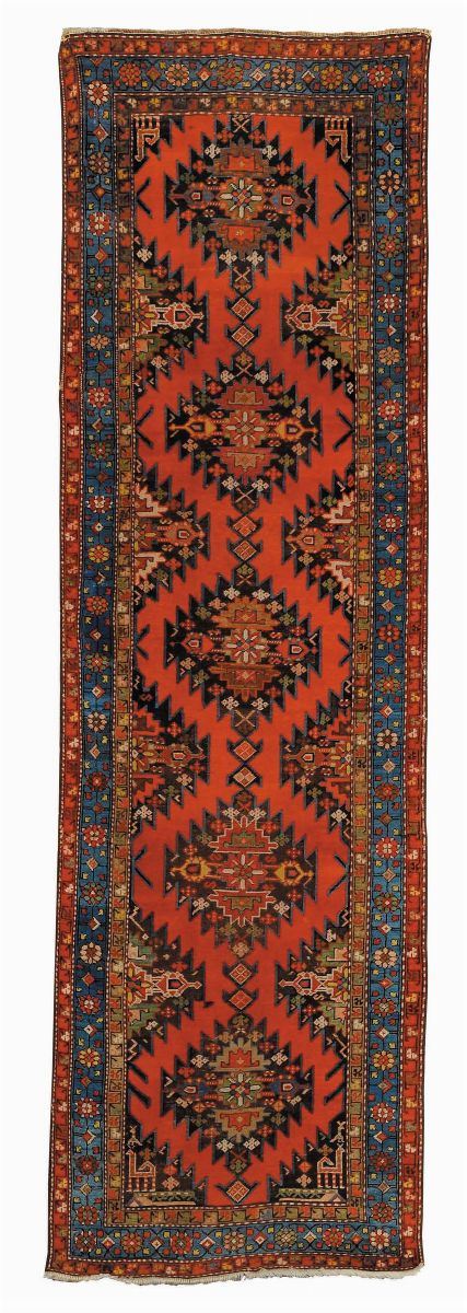 Passatoia caucasica Karabagh, inizio XX secolo  - Auction Ancient Carpets - Cambi Casa d'Aste